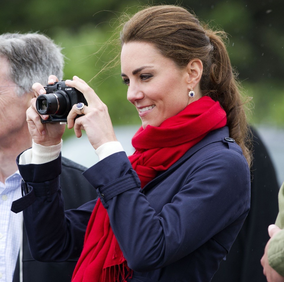 Image result for kate middleton taking a photo